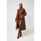 Longline Open Front Elegant Winter Trench Coat