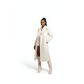 Longline Open Front Elegant Winter Trench Coat