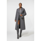 Longline Open Front Elegant Winter Trench Coat