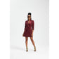 Double Breasted Elegant Long Sleeve Mini Blazer Dress