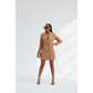 Double Breasted Elegant Long Sleeve Mini Blazer Dress