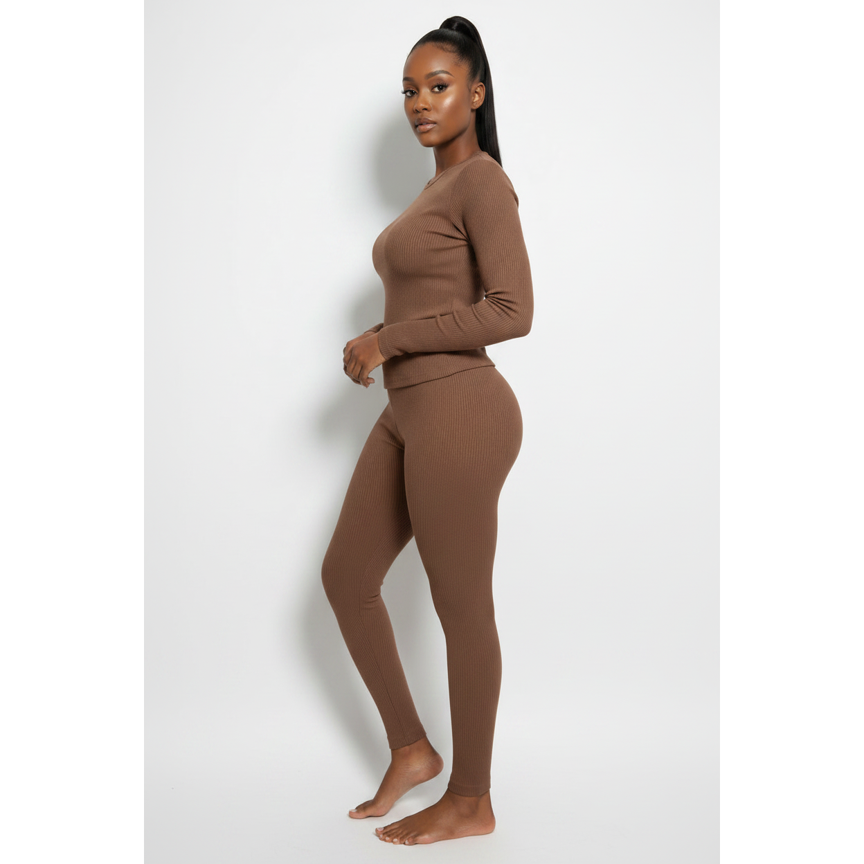 Women's Seamless Thermal Underwear Set