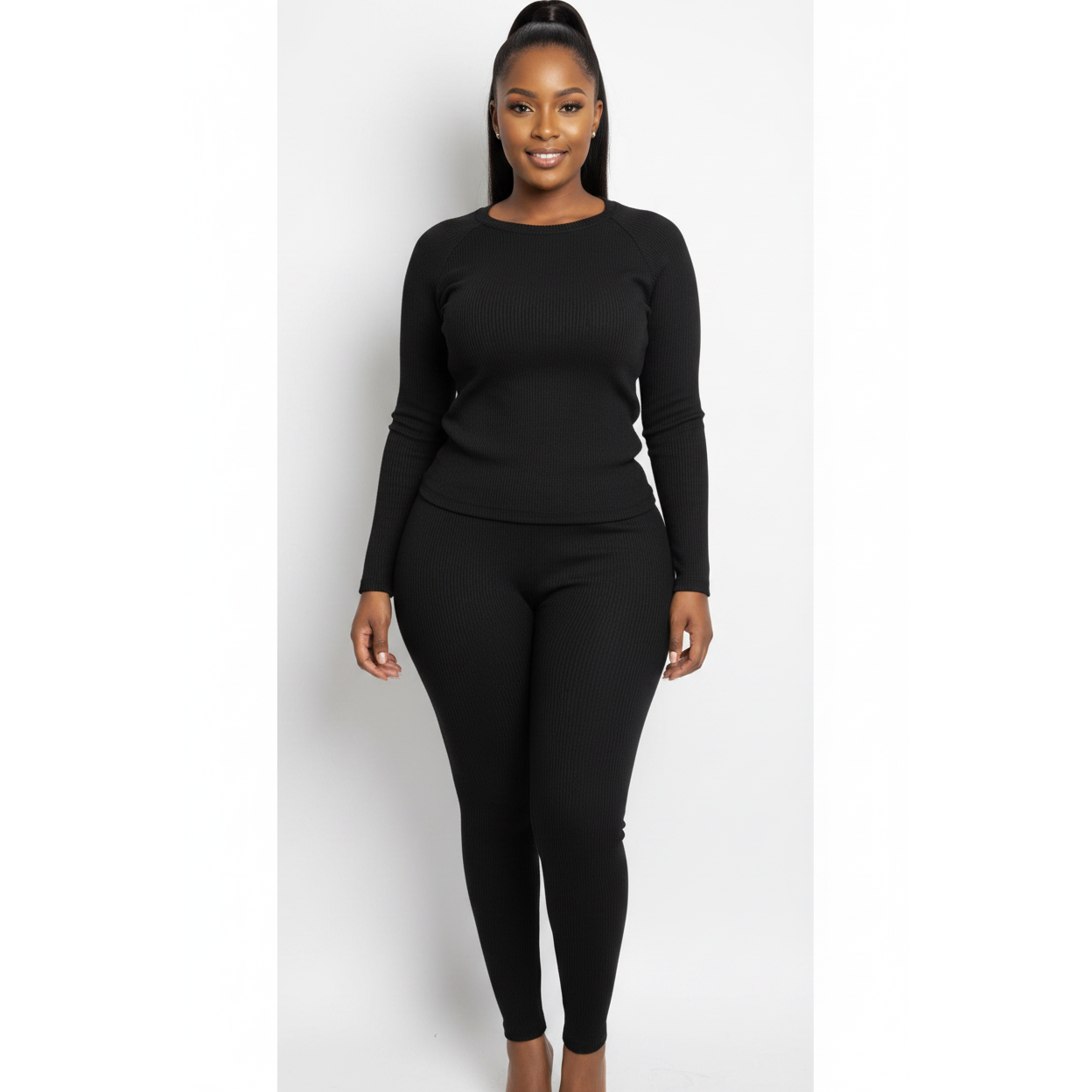 Women's Seamless Thermal Underwear Set