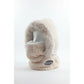 Winter Faux Fur balaclava Hood