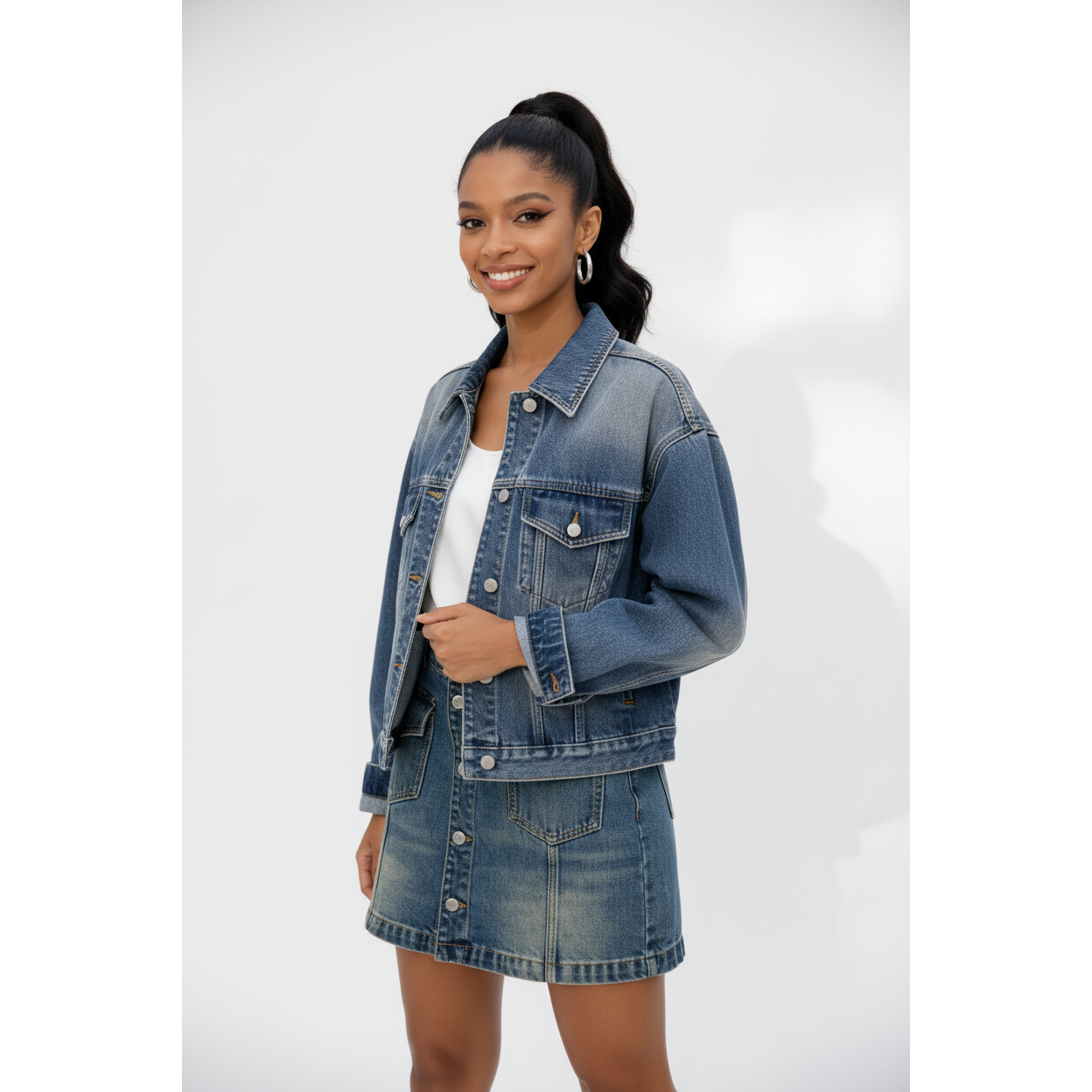 Oversized Denim Jacket