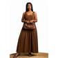 Sleeveless A-line Maxi Dress