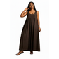 Sleeveless A-line Maxi Dress