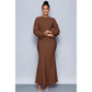 Elegant Mermaid Hem Bodycon 2 Piece Set