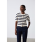 Striped Knitted Cardigan Sweater