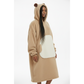 Winter Teddy Themed Blanket Hoodie