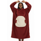 Winter Teddy Themed Blanket Hoodie