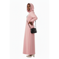 Oversized Cozy Fleece Lounge Dress
