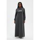 Oversized Cozy Fleece Lounge Dress