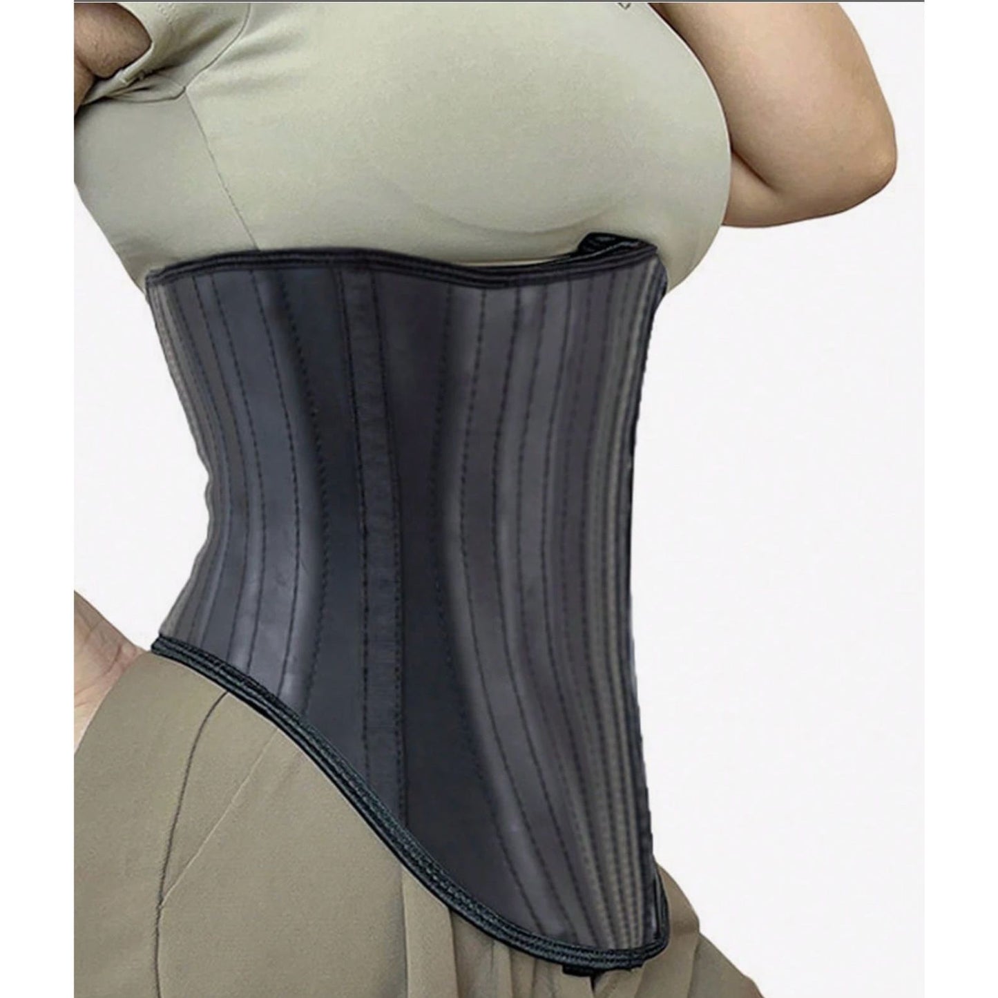25pcs Steel Boned Latex Material Corset Waist Trainer.
