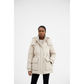 Plus Size Winter Hooded Utility Puffer Jacket