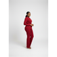 Knitted Button Down Long Sleeve Two Piece Set