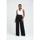 Formal Tailored Pleat Wide Leg Pants