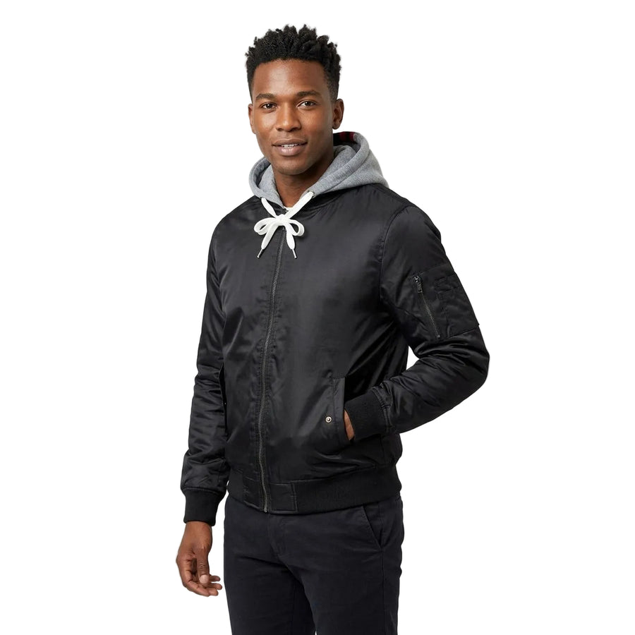Men's Hooded Bomber Jacket