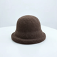 Women's Wool Cloche Bucket Hat