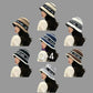 I CAN I WILL Striped Knitted Bucket Hat