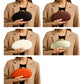 Oval Style Pebble Clutch Bag