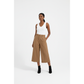Formal Down The Knee Culotte Pants
