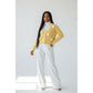 3D Floral V-Neck Knitted Cardigan