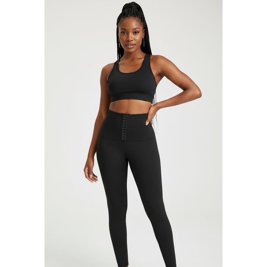 High-Waist Tummy Control Corset Leggings