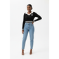 Sporty Varsity-Style Crop Knitted Sweater