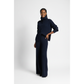 Womens Think Knitted Button-Down Cardigan & Wide-Leg Pants
