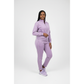Womens Zip-Through Jacket & Wide-Leg Pants