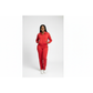 Womens Zip-Through Jacket & Wide-Leg Pants