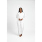 Womens Zip-Through Jacket & Wide-Leg Pants