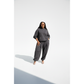 Womens Cozy Oversized Hoodie & Loose Wide-Leg Pants