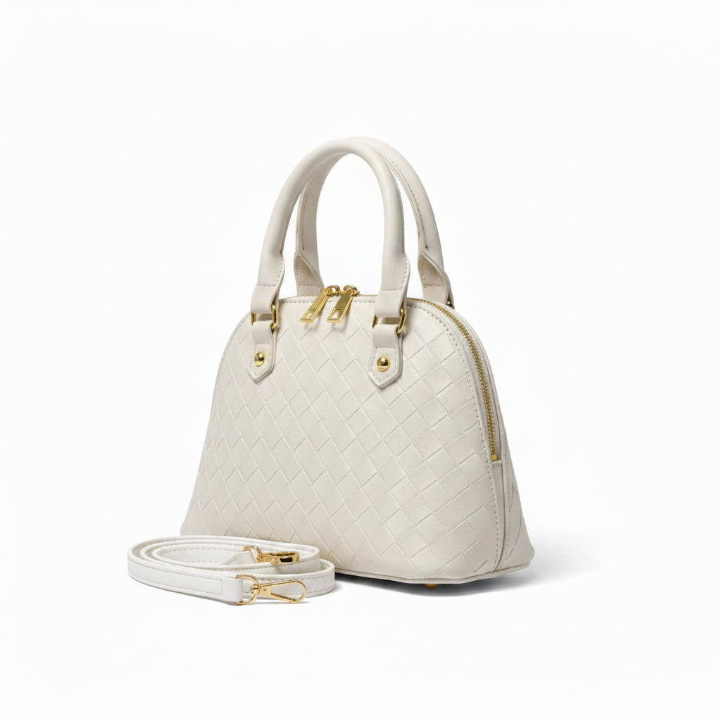 Classic Arched Dome Satchel Handbag