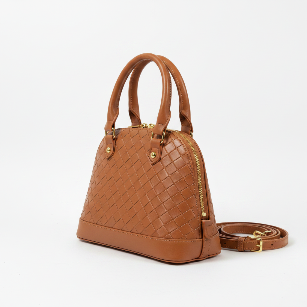 Classic Arched Dome Satchel Handbag