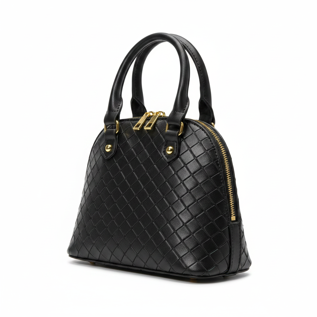 Classic Arched Dome Satchel Handbag