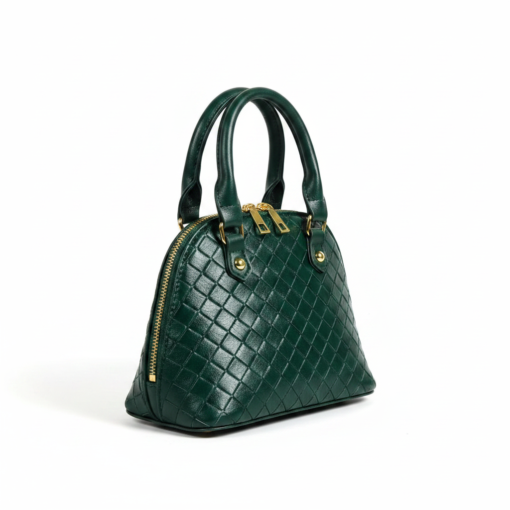 Classic Arched Dome Satchel Handbag
