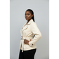 Plus Size Short Double-Breasted Trench Coat