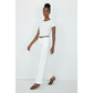 Ladies High Waist Turn-Up Formal Pants