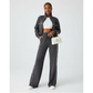 Ladies Cropped Zip-Up Jacket & Wide-Leg pants
