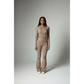 Activewear Gym Set – Zip-Up Jacket & Flare Leggings