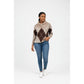Cowl Neck Off Shoulder Knit