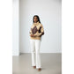 Cowl Neck Off Shoulder Knit