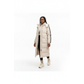 Plus Size Longline Quilted Hooded Puffer Jacket