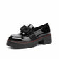 Round Toe Slip-On Versatile Loafer Shoe