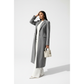 Ladies Long Tailored Sleeve Collared Winter Coat