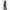 Distinct Front Seam Detail High-waisted Flared Trousers