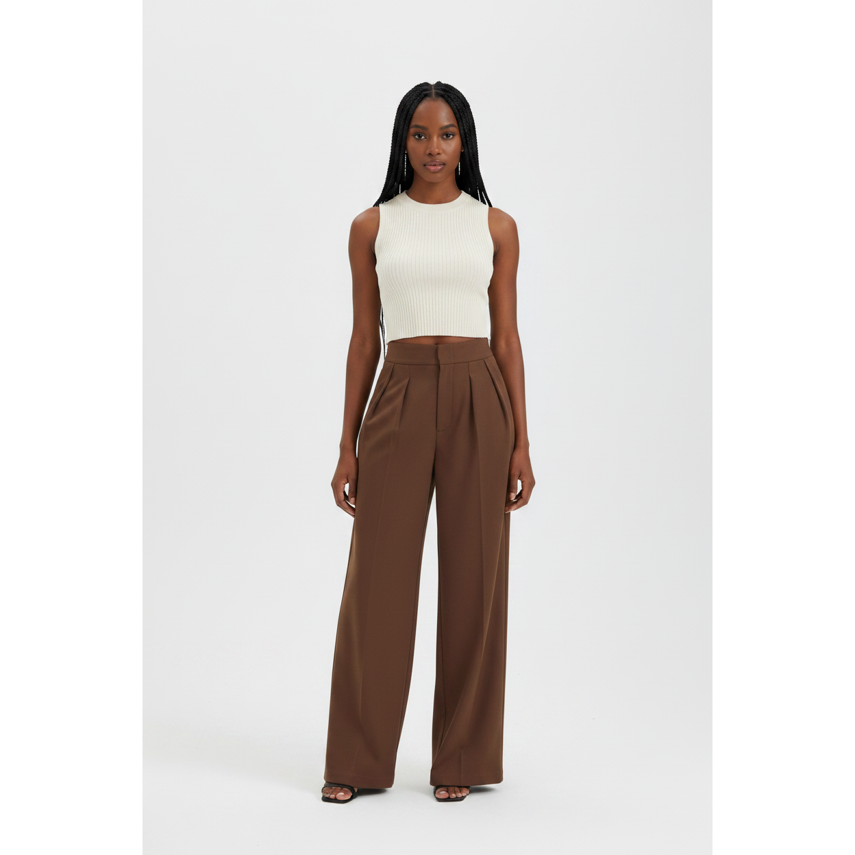 Flattering High-waisted design and a comfortable Palazzo Pants