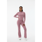 High Stretch Silky Sports Fabric Active Pants Set